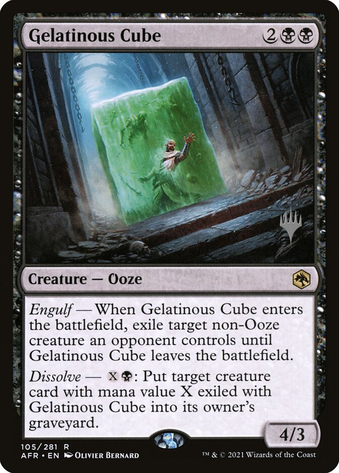 Gelatinous Cube (PAFR) (105p)
