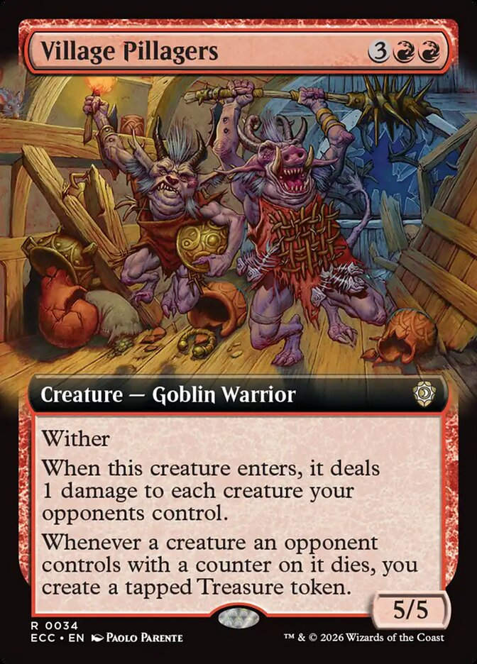 Village Pillagers (ECC) (34) / Extended Art