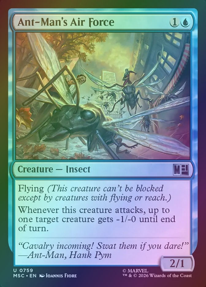 Ant-Man's Air Force (MSC) (759) / Foil