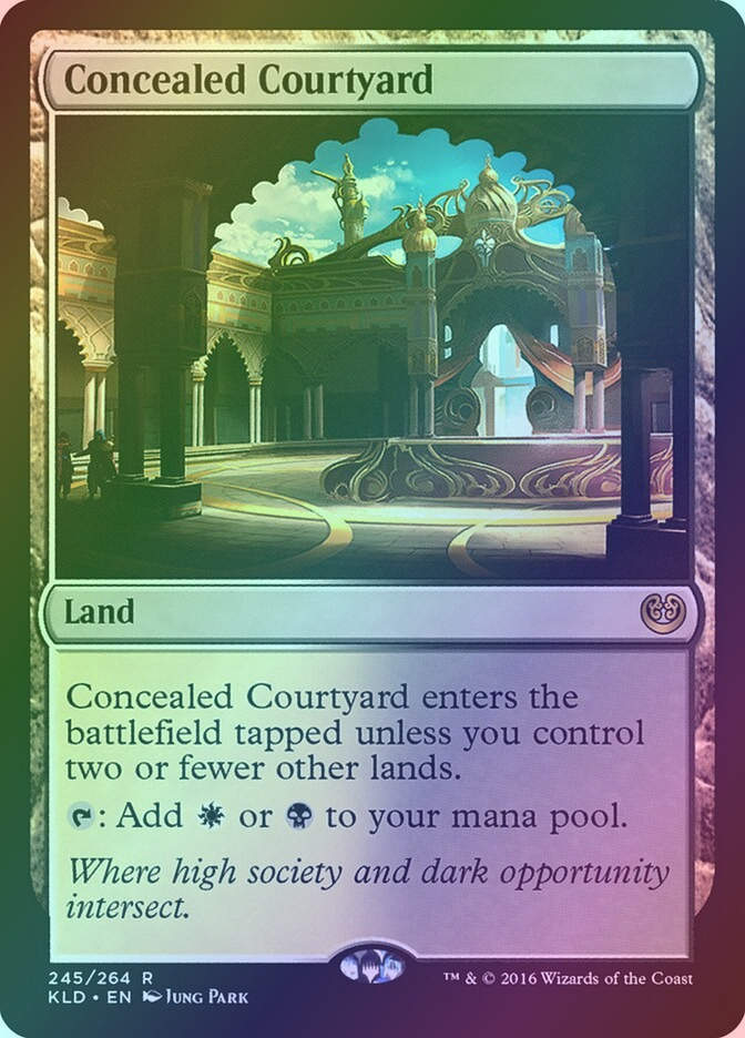 Concealed Courtyard (KLD) (245) / Foil