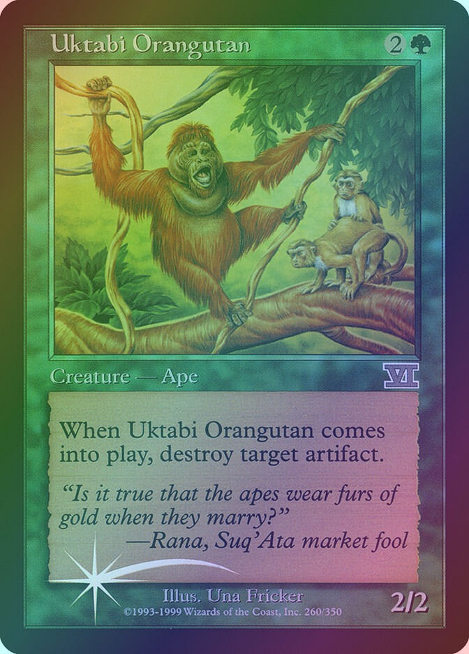 Uktabi Orangutan (PAL00) (3) / Foil