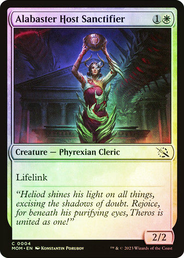 Alabaster Host Sanctifier (mom) / Foil