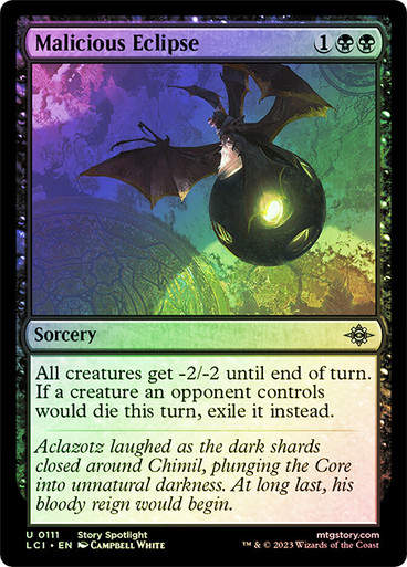 Malicious Eclipse (lci) / Foil