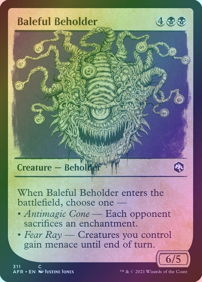 Baleful Beholder (AFR) (311) / Showcase / Foil