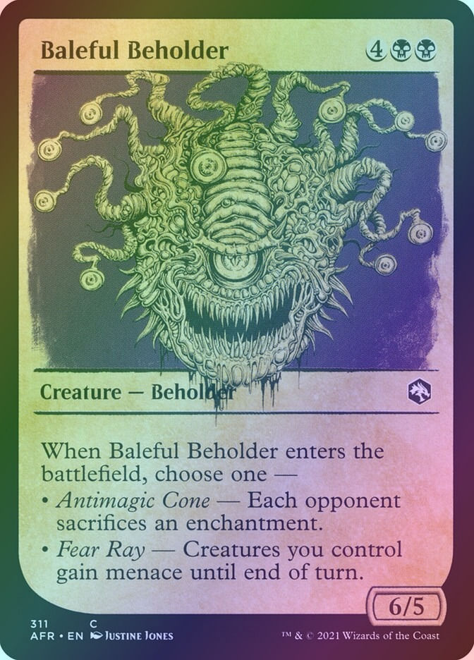 Baleful Beholder (AFR) (311) / Showcase / Foil