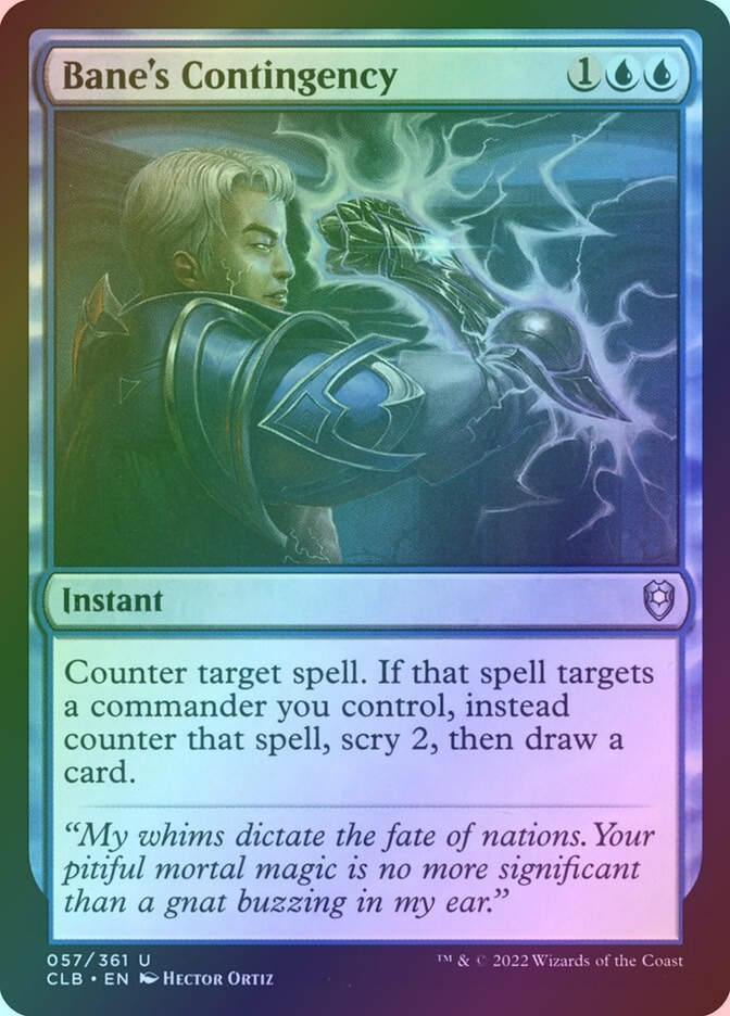 Bane's Contingency (CLB) (57) / Foil