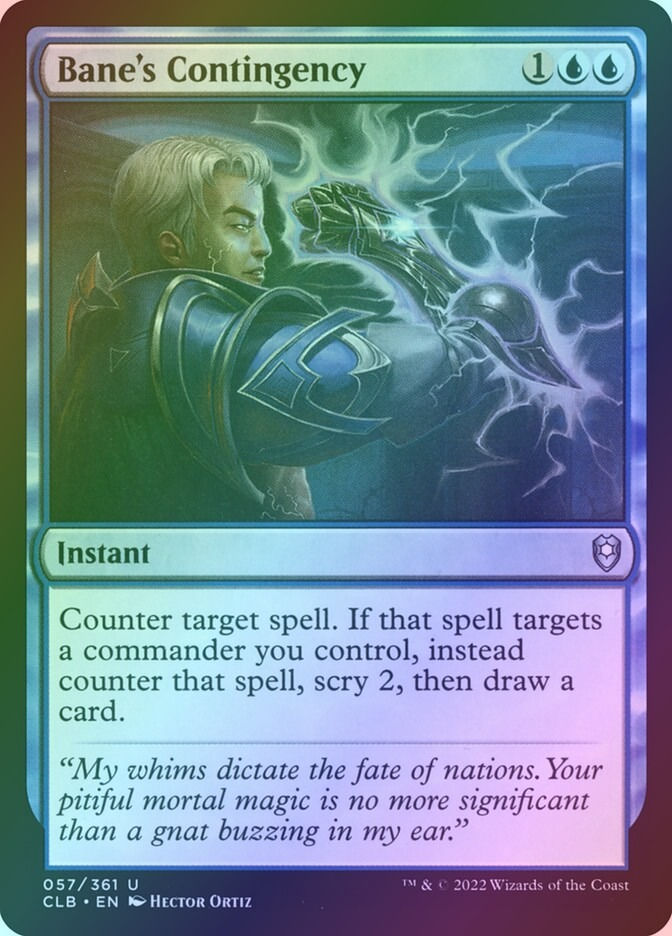 Bane's Contingency (CLB) (57) / Foil