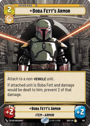 Boba Fett's Armor (Hyperspace) (SHD_#491) / Foil
