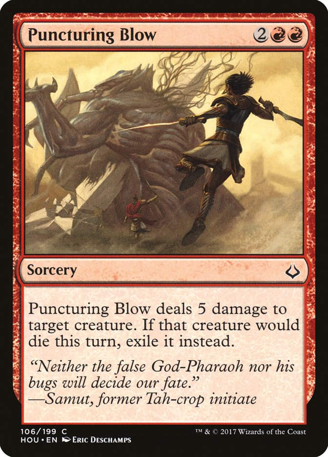 Puncturing Blow (HOU) (106)