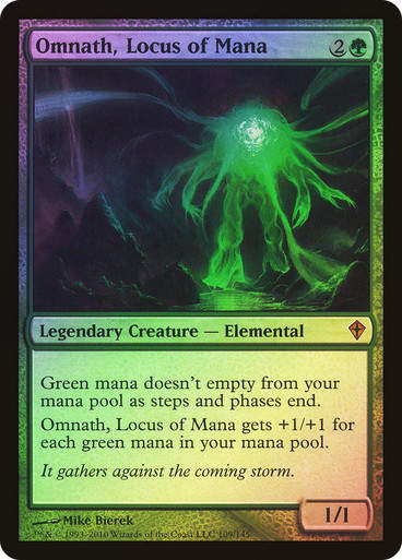 Omnath, Locus of Mana (wwk) / Foil