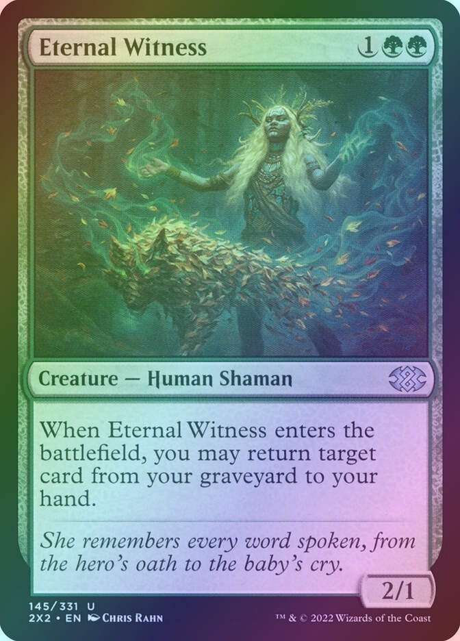Eternal Witness (2X2) (145) / Foil