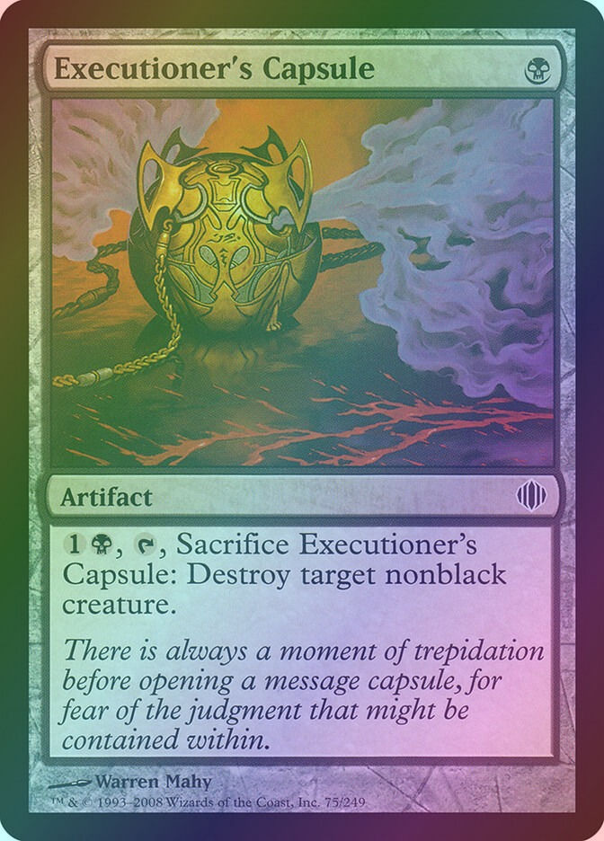 Executioner's Capsule (ALA) (75) / Foil
