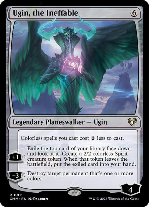 Ugin, the Ineffable (cmm) (Commander Deck)