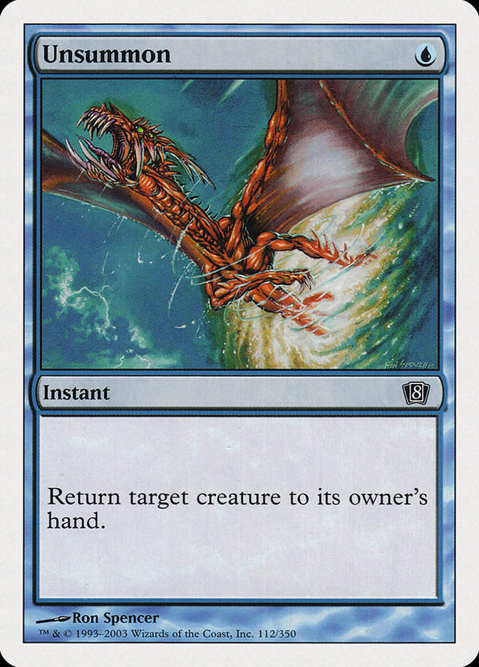 Unsummon (8ED) (112)