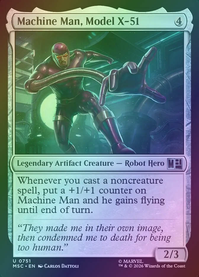 Machine Man, Model X-51 (MSC) (751) / Foil