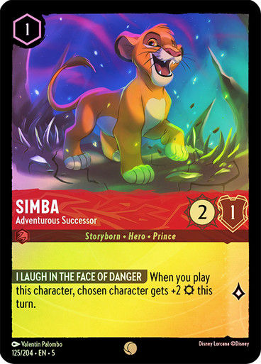 Simba - Adventurous Successor (LOR_SHS) / Foil