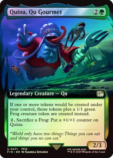 Quina, Qu Gourmet (FIN) (471) / Extended Art / Foil