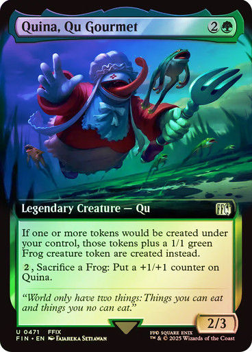 Quina, Qu Gourmet (FIN) (471) / Extended Art / Foil