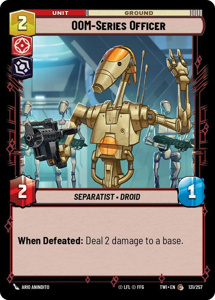 OOM-Series Officer (TWI) (131/257) / Foil
