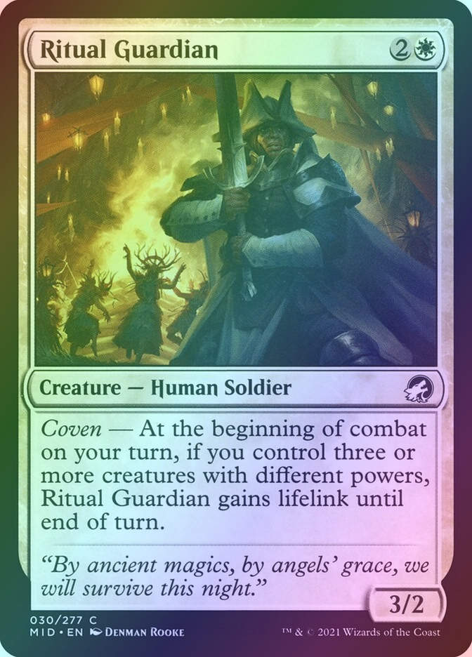 Ritual Guardian (MID) (30) / Foil