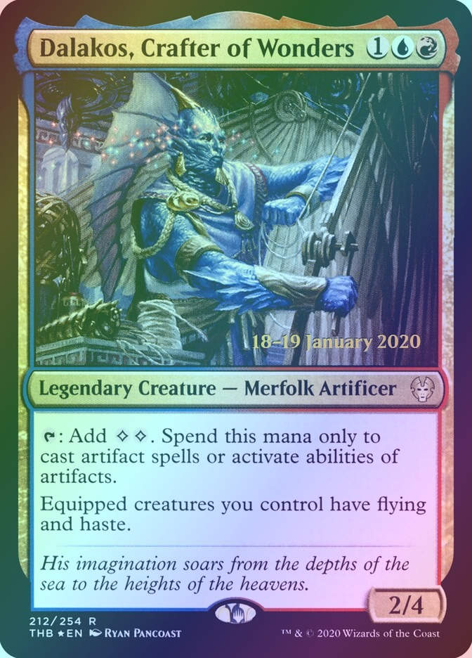 Dalakos, Crafter of Wonders (PTHB) (212s) / Foil