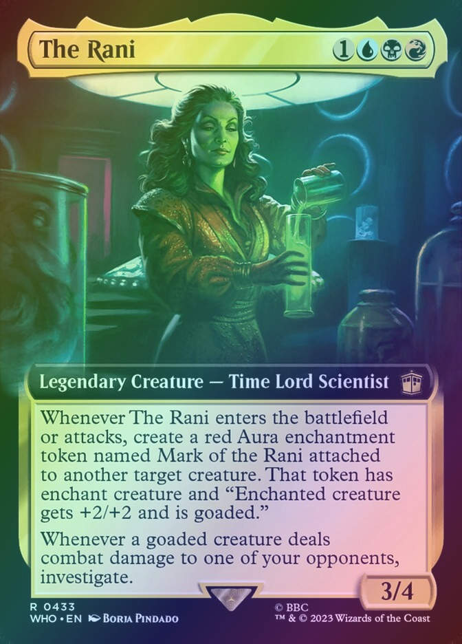 The Rani (WHO) (433) / Extended Art / Foil