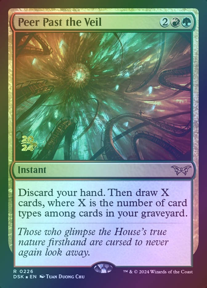 Peer Past the Veil (PDSK) (226s) / Foil