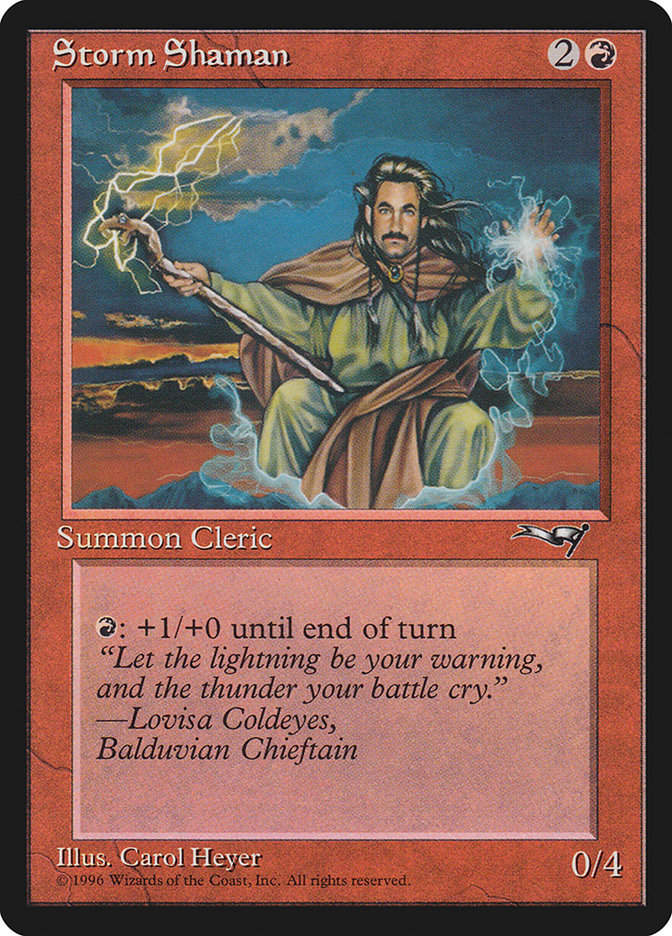 Storm Shaman (ALL) (81a)