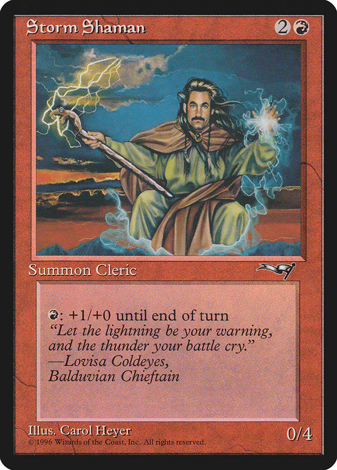 Storm Shaman (ALL) (81a)