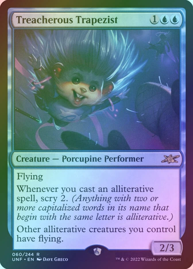 Treacherous Trapezist (UNF) (60) / Foil