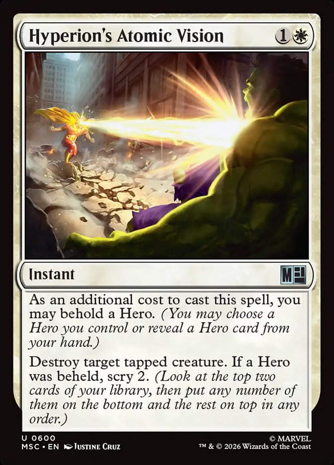 Hyperion's Atomic Vision (MSC) (600)