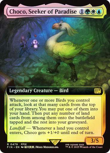 Choco, Seeker of Paradise (FIN) (479) / Extended Art / Foil
