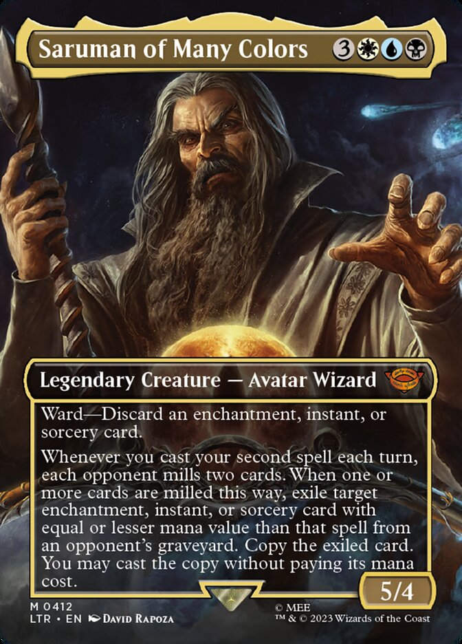 Saruman of Many Colors (LTR) (412) / Borderless