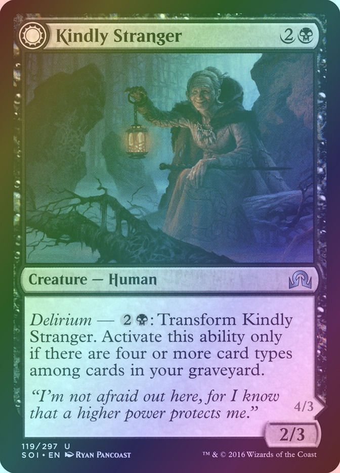 Kindly Stranger // Demon-Possessed Witch (SOI) (119) / Foil — cara 1 de 2