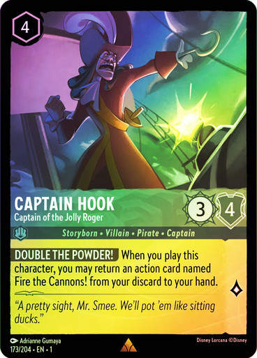 Captain Hook - Captain of the Jolly Roger (LOR_TFC) / Foil