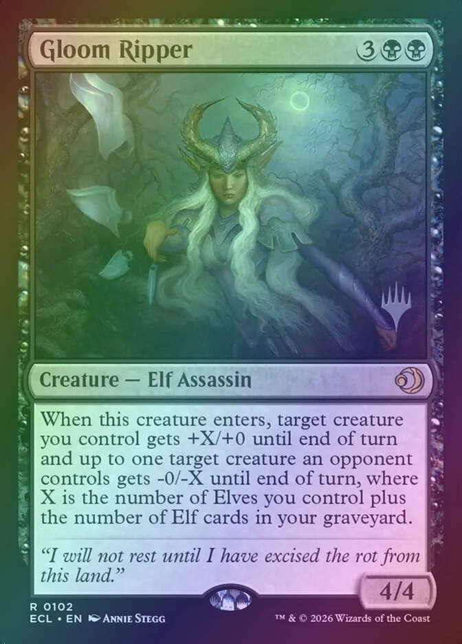 Gloom Ripper (PECL) (102p) / Foil