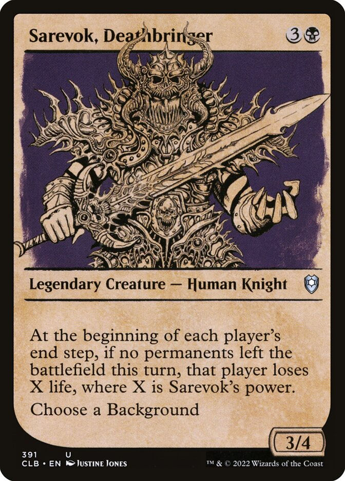 Sarevok, Deathbringer (CLB) (391) / Showcase
