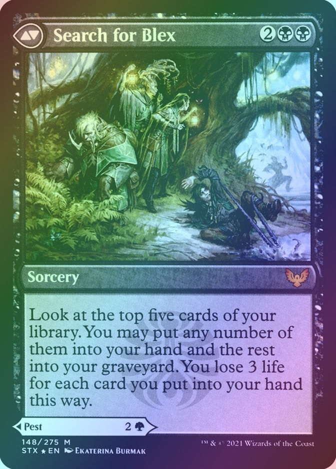 Blex, Vexing Pest // Search for Blex (PSTX) (148s) / Foil — cara 2 de 2