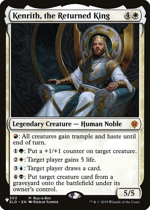 Kenrith, the Returned King (PLST) (ELD-303)