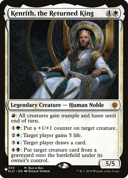 Kenrith, the Returned King (PLST) (ELD-303)