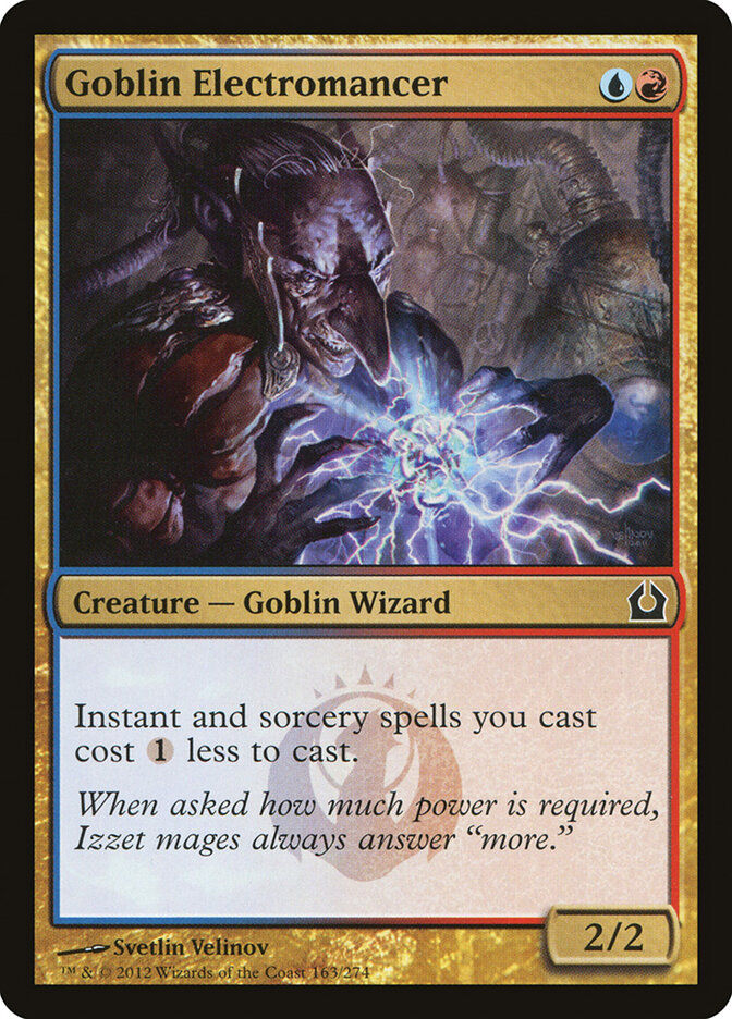 Goblin Electromancer (RTR) (163)