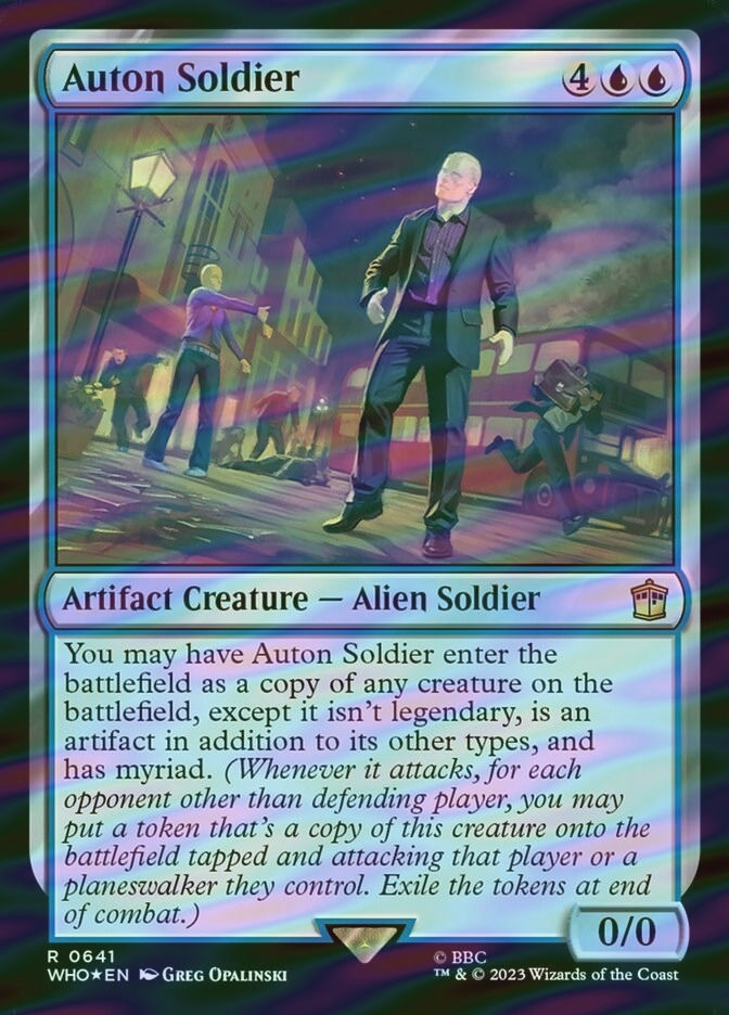 Auton Soldier (WHO) (641) / Surge Foil