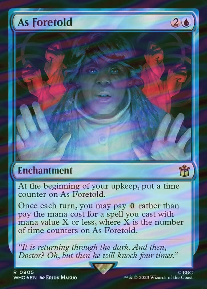 As Foretold (WHO) (805) / Surge Foil