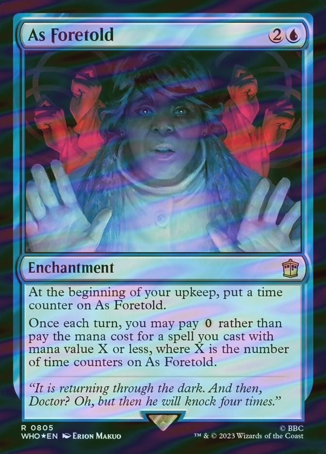 As Foretold (WHO) (805) / Surge Foil