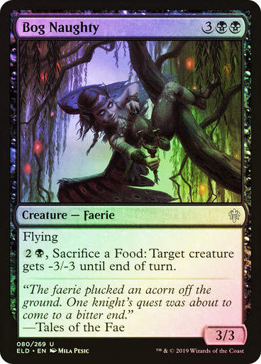 Bog Naughty (ELD) (80) / Foil