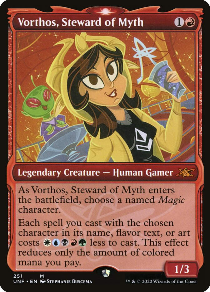 Vorthos, Steward of Myth (UNF) (251) / Showcase