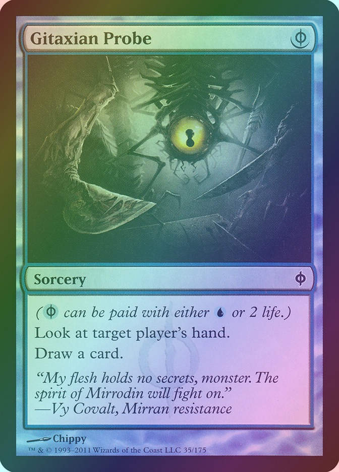 Gitaxian Probe (NPH) (35) / Foil