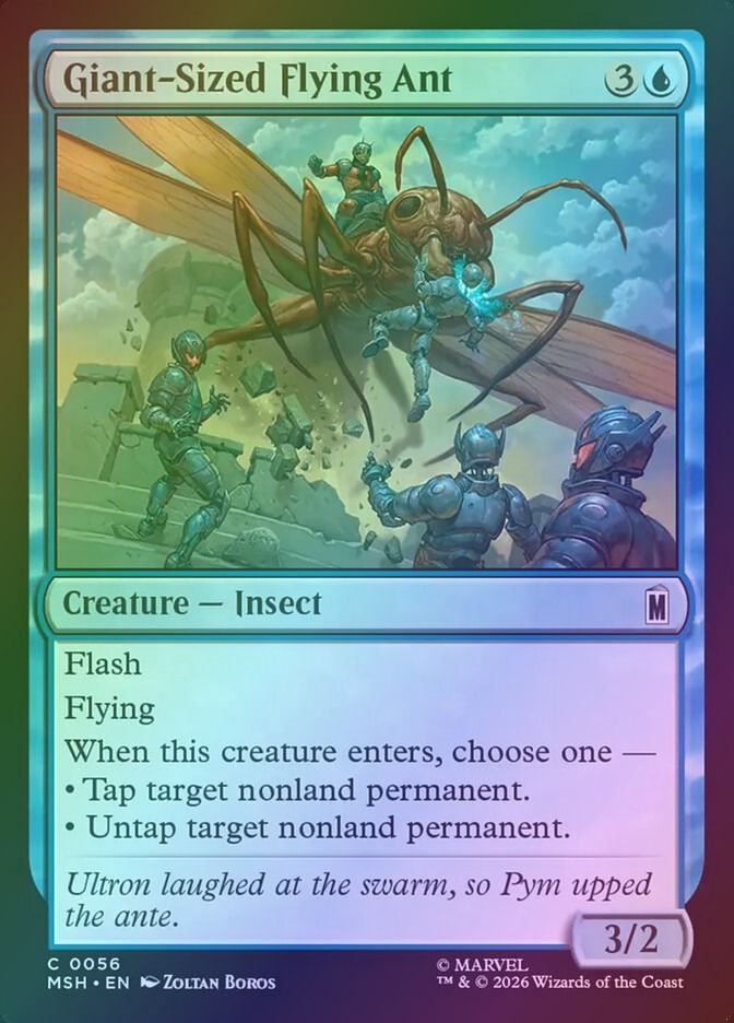Giant-Sized Flying Ant (MSH) (56) / Foil