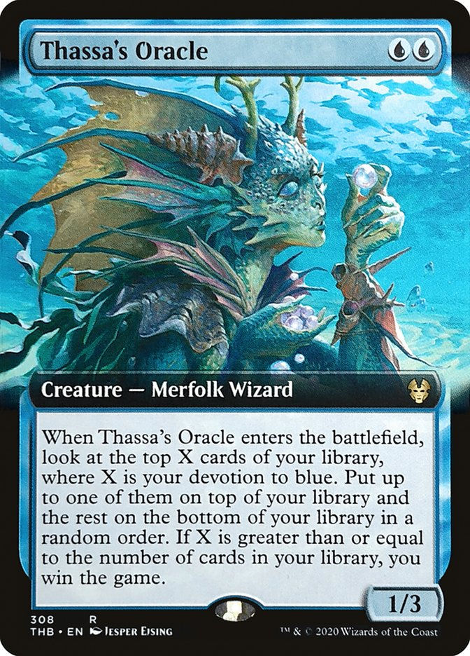 Thassa's Oracle (THB) (308) / Extended Art