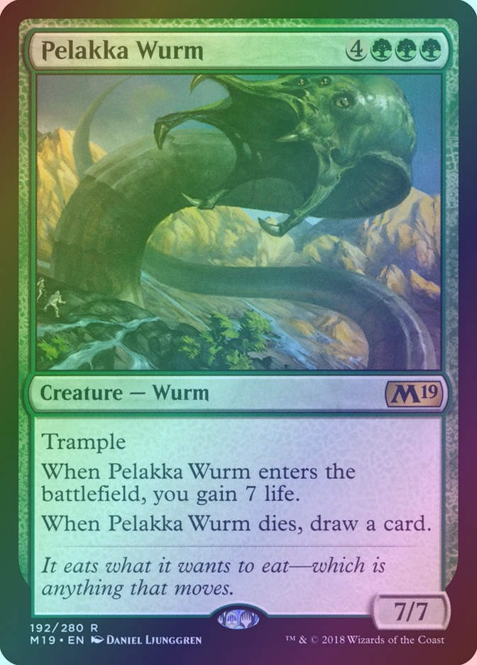 Pelakka Wurm (M19) (192) / Foil